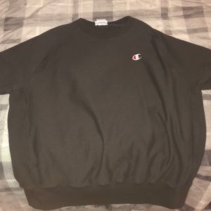 Grey Champion Short Sleeve Sweatshirt